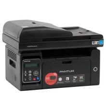Лазерное многофункциональное устройство Pantum M6550NW, P/C/S, Mono laser, А4, 22 ppm (max 20000 p/mon), 600 MHz, 1200x1200 dpi, 128 MB RAM, ADF35, paper tray 150 pages, USB, LAN, WiFi, start. cartridge 1600 pages (black)