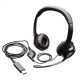 Гарнитура/ Logitech Headset  H390  USB