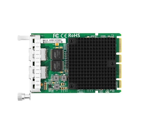 Сетевая карта/ OCP 3.0 2-Port 10G Copper Network Adapter (Intel X710) Сетевая карта/ OCP 3.0 2-Port 10G Copper Network Adapter (Intel X710)