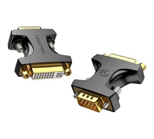 Адаптер-переходник Vention DVI-I 24+5F/ VGA 15M Адаптер-переходник Vention DVI-I 24+5F/ VGA 15M