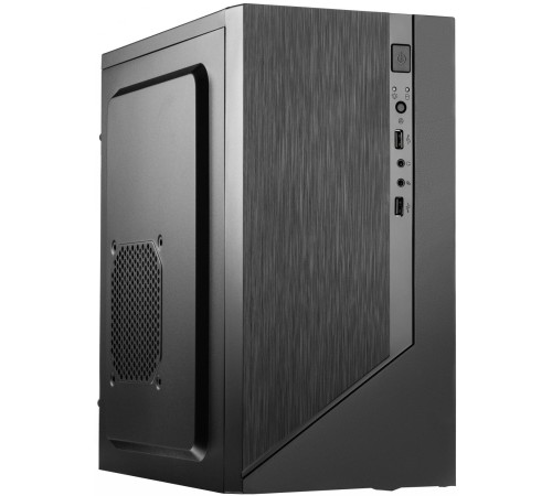 Корпус с блоком питания 450Вт./ Case Forza mATX, 450W, 2xUSB2.0, Black, w/o FAN, 12 cm fan PSU, power cord