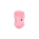 Мышь беспроводная Dareu LM115B Pink (розовый), DPI 800/1200/1600, подключение: ресивер 2.4GHz + Bluetooth, размер 107x59x38мм