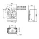 Крепление на стену DAHUA DH-PFB203W, Wall Mount Bracket