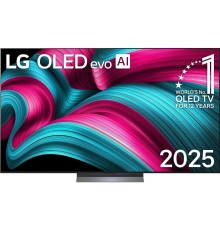 Телевизор 77'' LG/ 77'' OLED, Ultra HD, Smart TV, WebOS, Bluetooth, MR NFC, 120Hz Native (VRR 144Hz), 2.2ch 40Вт Dolby Atmos, 2хHDMI, 3хUSB, 1 Pole, Charcoal Black, 2025