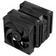 Кулер для процессора/ CPU Cooler Thermalright Royal Pretor 130 Black (4-pin PWM, 158mm, Ni/Cu, 6x6mm, 1x120+1x130mm, 80.45CFM/81.88CFM, 29.4dBA/28.3dBA, 2150PM/1750RPM, S: 1200, 1700, 1851, 2011, 2066, 115X, AM4, AM5, black)