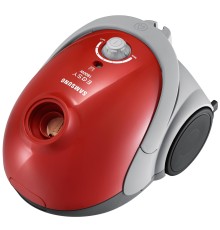 Пылесос Samsung/ SC52, пылесос с мешком, 410 Вт, красный