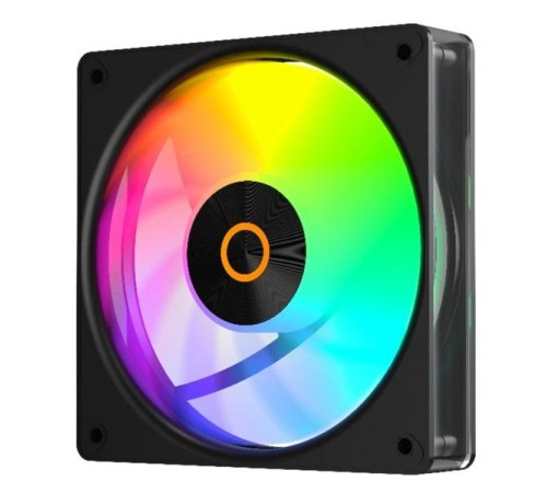 Вентилятор для корпуса Ocypus Gamma F12 Elite BK ARGB 3 IN 1, 120x120x25mm, 4-PIN PWM, 600-1800 RPM, 26 DBA MAX, HYDRO BEARING