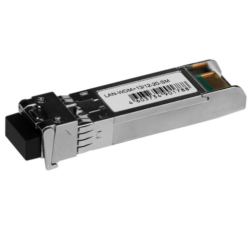 Модуль активный Модуль SFP+ WDM 10GBASE-LR/LW, LC, Tx/Rx: 1330/1270nm, 20km, Cisco