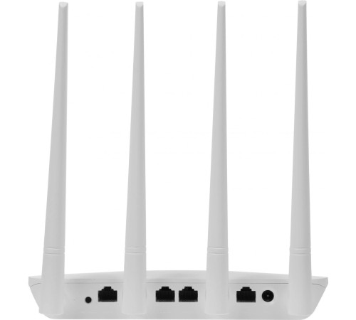 Маршрутизатор/ Tenda F6 Wi-Fi роутер N300, до 300 Мбит/с на 2,4 ГГц, LAN 3x100 Мбит/с, WAN 1x100 Мбит/с, 4x5dBi антенны, белый корпус