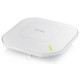 Точка доступа Точка доступа Zyxel NebulaFlex Pro WAX610D, WiFi 6, 802.11a/b/g/n/ac/ax (2,4 и 5 ГГц), MU-MIMO, антенны 4x4 с двойной диаграммой, до 575+2400 Мбит/с, 1xLAN 2.5GE, 1xLAN GE, PoE, защита от 4G/5G