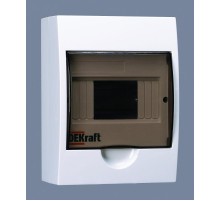 Корпус пласт. навесной 6 модулей, IP41, ЩРН-П-6 DEK