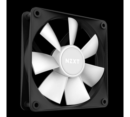 Кулер для корпуса ПК/ Case Cooler NZXT F120 RGB Core Triple Pack (120x120x25mm, 4-pin PWM, RGB, 78.86CFM, 33.88dBA, 1800RPM, Black, 3pcs)