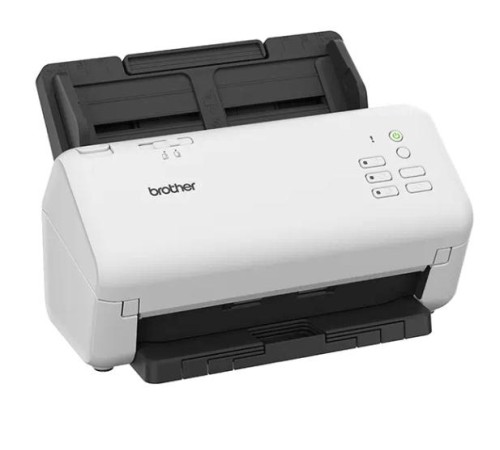 Сканер Brother Документ-сканер ADS-4300N, A4, 40 стр/мин, цветной, 1200 dpi, Duplex, ADF80, USB 3.0, LAN, Scan to Net, Ex.ADS-2400N