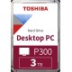 Жесткий диск/ HDD Toshiba SATA3 3Tb 7200 64Mb P300 RTL