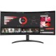 Монитор LG LCD 34WR50QK-B/ LG UltraWide 34WR50QK-B 34"Curved (1800R) VA monitor, 3440x1440, 300cd/m2, 21:9, 3000:1, 5мс (GtG), HDMIx2, DP, Headphone Out, 100Hz, 178/178, HDR 10, VESA (100x100 мм), sRGB 99%, внешний БП, Tilt, black