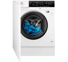 Встраиваемая стиральная машина ELECTROLUX/ встраиваемая, автоматическая стиральная машина, с паром, загрузка до 8 кг, отжим 1400 об/мин, глубина 54 см (с люком 55.3 см), защита от протечек, Aquastop, 14 программ