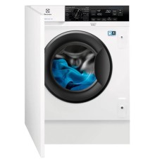 Встраиваемая стиральная машина ELECTROLUX/ встраиваемая, автоматическая стиральная машина, с паром, загрузка до 8 кг, отжим 1400 об/мин, глубина 54 см (с люком 55.3 см), защита от протечек, Aquastop, 14 программ