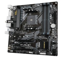 Материнская плата GIGABYTE B550M DS3H AC, AM4, B550, 4*DDR4, 4*SATA, 2*M.2, 4*USB 3.2, 4*USB 2.0, 2*PCIx16, 1*PCIx1, HDMI+DVI-D, mATX