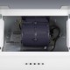 ВЫТЯЖКА HOMSAir Elf Push 60 Glass White/ наклонная, подвесная, кнопочное управление, 3 скорости, 650 м3/ч,до 25 м2, 47 Дб, светодиодное LED-освещение, ширина 60 см, высота 30 см, белый цвет