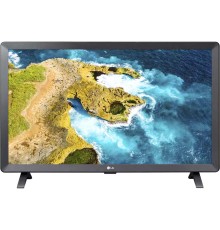 Телевизор ЖК 24" LG/ 24", HD, webOS Smart TV, Wi-Fi, DVB-T2/C/S2,  2.0ch 2х5W, 2хHDMI, 1хUSB, темно серый