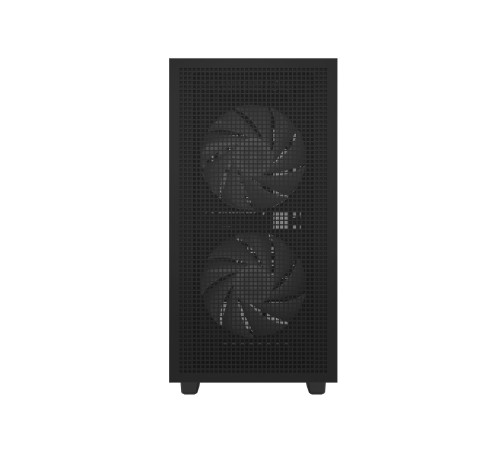 Корпус ПК без блока питания/ Case Deepcool CH360 Digital, 1xUSB3.0, 1xType-C, 2x140ARGB fan, 1x120ARGB fan, mATX, Digital display, Black