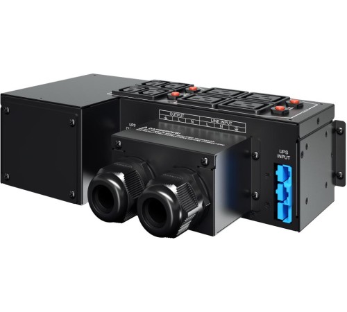 Сервисная байпас панель/ Service Bypass PDU CyberPower MBP60AHVIEC82U 5kVa – 10kVa, 2U, Input/Output Hardwire Kit x 1, IEC C13 x 4, IEC C19 x 4, 288 x 88 x 141, 2.8kg Сервисная байпас панель/ Service Bypass PDU CyberPower MBP60AHVIEC82U 5kVa – 10kVa, 2U, Input/Output Hardwire Kit x 1, IEC C13 x 4, IEC C19 x 4, 288 x 88 x 141, 2.8kg