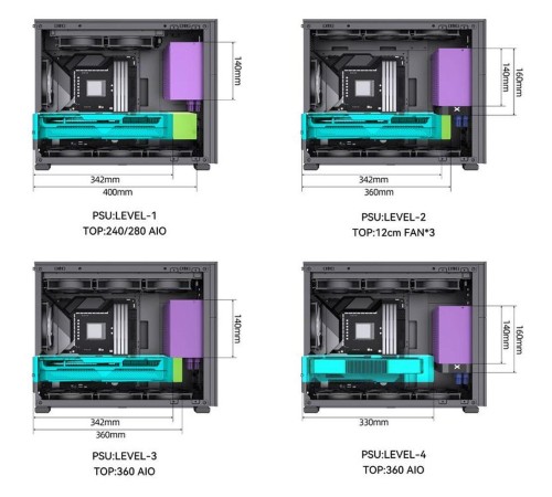 Корпус без блока питания/ Case JONSBO D31 MESH SCREEN, Mini-Tower, TG, no fans, 1xUSB-A 3.0 + 1xUSB-C 3.2, mATX, mDTX, mITX Black Корпус без блока питания/ Case JONSBO D31 MESH SCREEN, Mini-Tower, TG, no fans, 1xUSB-A 3.0 + 1xUSB-C 3.2, mATX, mDTX, mITX Black