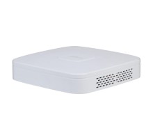 4-канальный IP-видеорегистратор с PoE 4K и H.265+ ИИ, Вх поток 80Мбит/с, H.265+ H.265 H.264+ H.264 MJPEG, разрешение записи до 12Мп, 1 SATA III до 10Тбайт, 4кн@1080p 1кн@12Мп, 1 HDMI 1 VGA, aудио 1/1, 53В(DC)