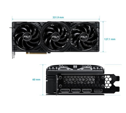 Видеокарта/ RTX5070TI 16GB PA-RTX5070Ti GAMINGPRO OC 16GB V1 PALIT