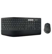 Клавиатура+мышь Logitech Wireless Desktop MK850 Performance (Keybord&mouse), Black, Bluetooth, 2.4GHz, Rus/Eng, [920-008232]