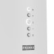 Вытяжка Franke/ Best, Цилиндрическая островная вытяжка REEF 35 WH, 35 см, 750 м3/ч, электронное управление, LED освещение, 66 дБ, Угольный фильтр Ф-10 (опция), цвет белый