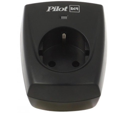 Сетевой фильтр Pilot BIT, 1 розетка, черный (16А)/ Surge Protector ZIS Pilot BIT, 1 outlet, black (16A) Сетевой фильтр Pilot BIT, 1 розетка, черный (16А)/ Surge Protector ZIS Pilot BIT, 1 outlet, black (16A)