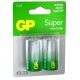 Батарейка C Алкалиновые батарейки GP Super Alkaline G-Tech 14А типоразмера C - 2 шт. на блистере (2 шт.)