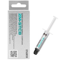 Термопаста Zalman ZM-STC8 superconducting thermal compound, thermal conductivity 8.3W/m-k, viscosity 350-480Pa.s