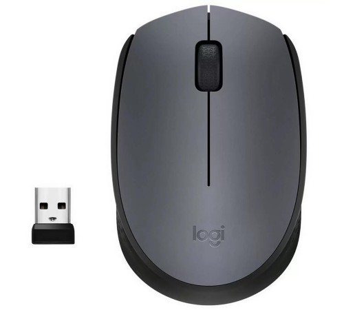 Мышь/ Logitech Wireless Mouse M170 Black