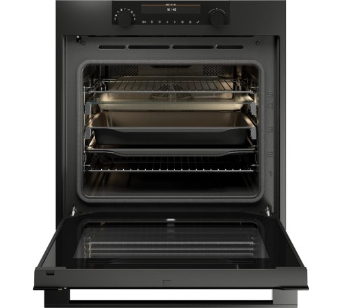 Встраиваемые электрические духовки ASKO/ Арт. 742130 ; 59.5x59.5x54.6, гриль, сенсорное управление, TFT дисплей, пиролитическая очистка, таймер, антрацит