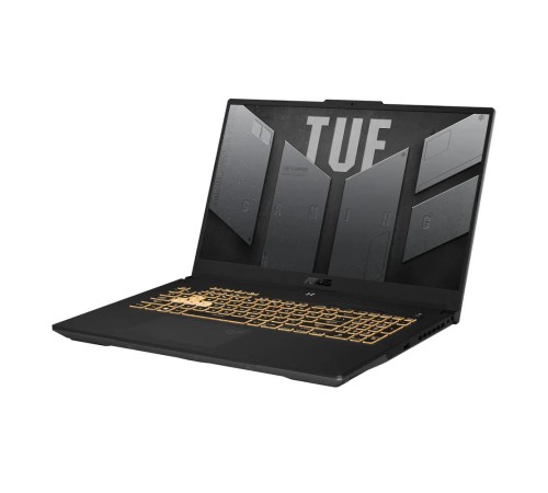 Ноутбук/ ASUS TUF F17 FX707VI-HX106 17.3"(1920x1080 (матовый, 144Hz) IPS)/Intel Core i7 13620H(2.4Ghz)/16384Mb/1024PCISSDGb/noDVD/Ext:nVidia GeForce RTX4070(8192Mb)/Cam/BT/WiFi/90WHr/war 1y/2.6kg/Mecha Gray/DOS Ноутбук/ ASUS TUF F17 FX707VI-HX106 17.3"(1920x1080 (матовый, 144Hz) IPS)/Intel Core i7 13620H(2.4Ghz)/16384Mb/1024PCISSDGb/noDVD/Ext:nVidia GeForce RTX4070(8192Mb)/Cam/BT/WiFi/90WHr/war 1y/2.6kg/Mecha Gray/DOS