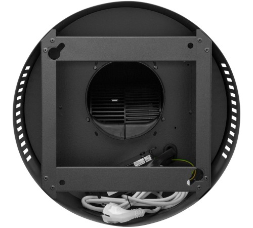 Вытяжка/ Кухонная вытяжка LEE ISLA (sensor) 39 INOX, островная, потолочный монтаж, цилиндрическая, 38 см, 1000 м3/ч, 4 скорости, сенсорное управление, энергоэффективность В, цвет нерж. сталь