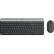 Клавиатура+мышь Logitech Wireless Desktop MK470 (Keybord&mouse), Black, Rus/Eng, [920-009206] (незначительное повреждение коробки)