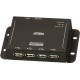 4-х портовый удлинитель, USB 2.0, 50 метр., CAT 5/ 4-Port USB 2.0 CAT 5 Extender (up to 50m)