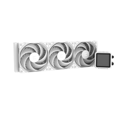 Система водяного охлаждения Zalman CPU Liquid Cooler 360mm, ARGB, LCD Display, white