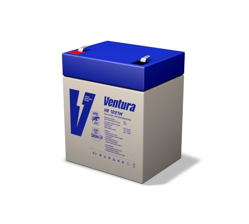 Батарея Ventura серия HR, HR1221W, напряжение 12 В, емкость 5Ач (разряд 20 часов), макс. ток заряда 1.5А, свинцово-кислотная типа AGM, клеммы Т2, ДШВ 90x70x107мм, вес 1.8кг/ Ventura battery HR series, HR1221W, voltage 12V, capacity 5Ah (discharge 20 Батарея Ventura серия HR, HR1221W, напряжение 12 В, емкость 5Ач (разряд 20 часов), макс. ток заряда 1.5А, свинцово-кислотная типа AGM, клеммы Т2, ДШВ 90x70x107мм, вес 1.8кг/ Ventura battery HR series, HR1221W, voltage 12V, capacity 5Ah (discharge 20
