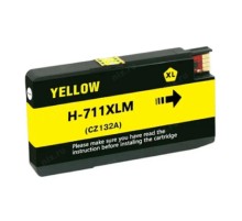 -/ Струйный картридж NV Print 711 (NV-CZ132A) Yellow для HP Designjet T120/T520 (29 мл) совместимый
