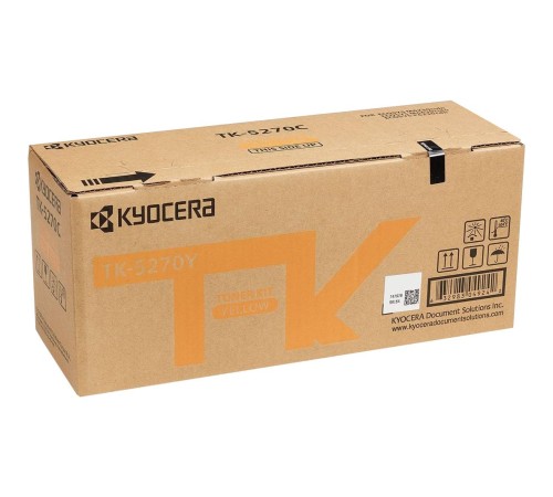 тонер-картридж Kyocera TK-5270Y/ Toner Cartridge Kyocera TK-5270Y (6K) тонер-картридж Kyocera TK-5270Y/ Toner Cartridge Kyocera TK-5270Y (6K)