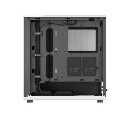 Корпус ПК без блока питания/ Case Fractal Design North, Midi-Tower, 2x140mm, 2xUSB-A 3.2 + 1xUSB 3.2 Type-C ATX, mATX, mITX Wood panel, Chalk White