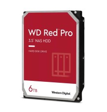 Жесткий диск/ HDD WD SATA3 6Tb Red Pro 7200  256Mb 1 year warranty