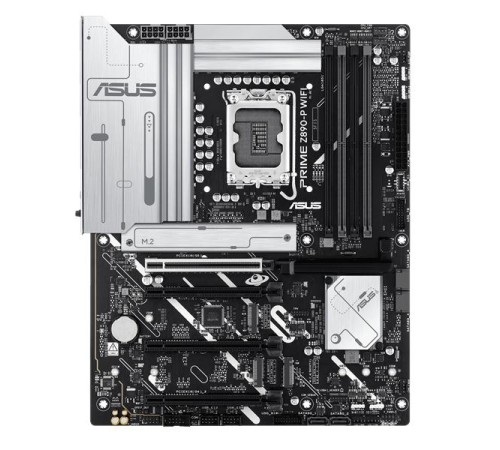 Материнская плата ASUS PRIME Z890-P WIFI, LGA1851, Z890, 4*DDR5, 4*SATA, 4*M.2, 3*USB 3.2, 4*USB 2.0, Type-C, 4*PCIx16, HDMI+DP, ATX; 90MB1I70-M0EAY0