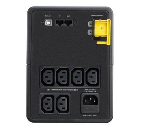 Источник бесперебойного питания APC Back-UPS 1200VA/650W, 230V, AVR, 6xC13 Outlets, USB, 1 year warranty