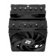Кулер для процессора/ CPU Cooler Thermalright Royal Knight 120 (4-pin PWM, 156mm, Ni/Cu, 6x6mm, 2x120mm, 80.45CFM/56.36CFM, 29.4dBA/28.4dBA, 2150RPM/1900RPM, S: 1200, 1700, 1851, 2011, 2066, 115X, AM4, AM5, black)