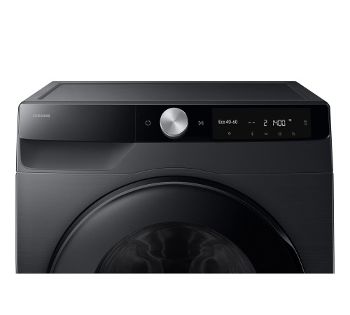 Стирально-сушильная машина Samsung/ Samsung washing and drying machine, 9 kg load, 5 kg for drying, 1400 rpm, steam, Ecobubble, Wi-Fi, detergent dispenser, AI wash, Aqua protect, color black